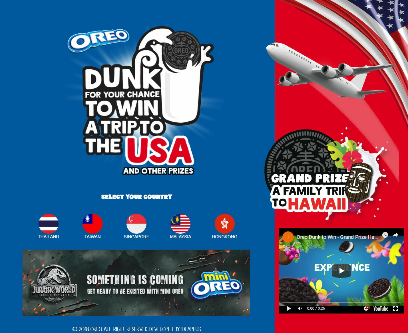 รับทำเว็บไซต์ , รับทำเว็บไซต์ Oreo Southeast Asia